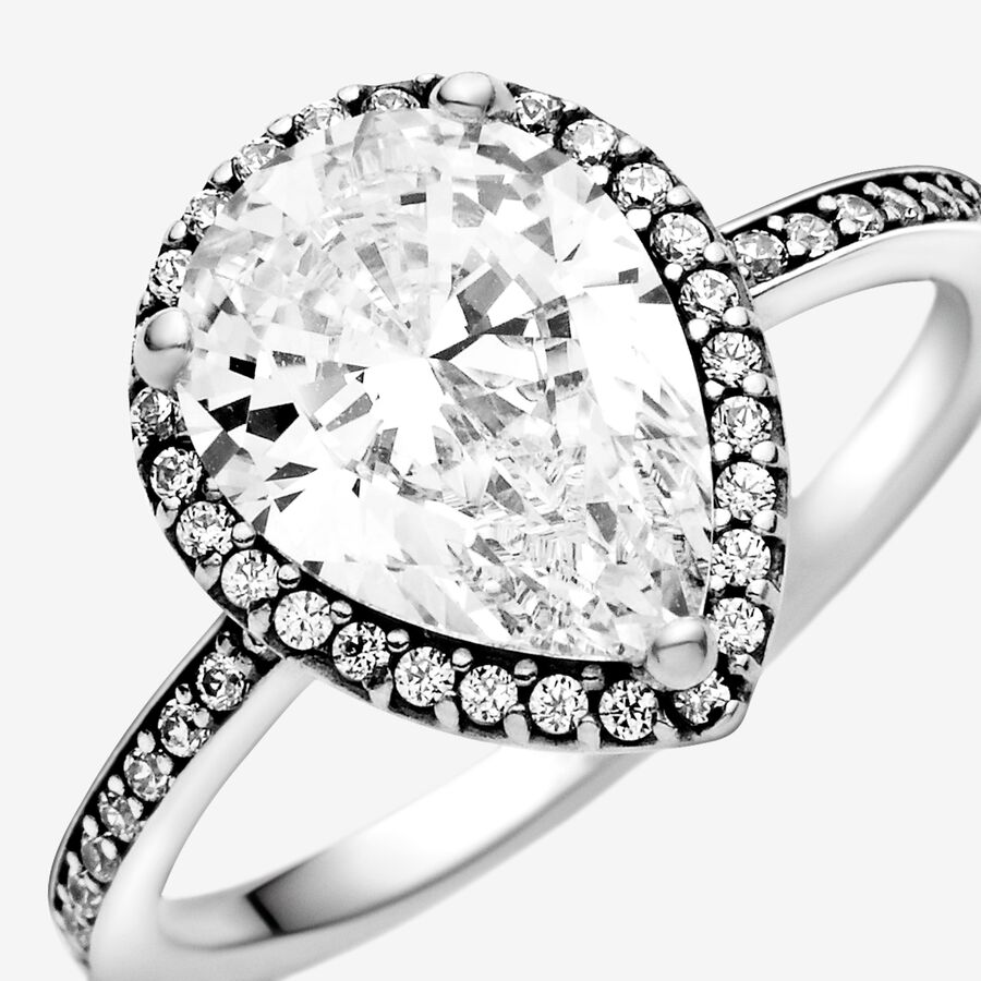 Teardrop ring pandora sales