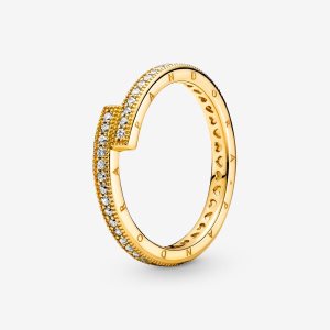 Apilable Pandora Sparkling Overlapping Dorados | LGZBWR697