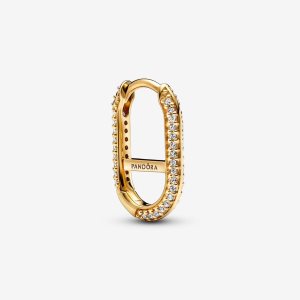Aro Pandora ME Pave Dorados | XJHOWS823
