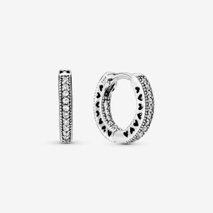 Aro Pandora Pave Plateados | WLBDMG752