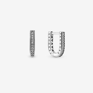 Aro Pandora U-shaped Plateados | JQVDGO054