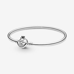 Brazaletes Pandora Disney Alice in Wonderland Cheshire Cat Clasp Moments Plateados | TBNUIP486