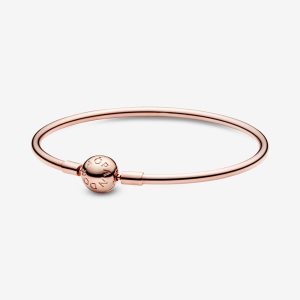 Brazaletes Pandora Moments Rosas Dorados | WLDHXR489