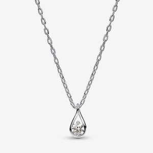 Cadena Pandora Brilliance 0.15 ct tw Plateados | PCXVFM713