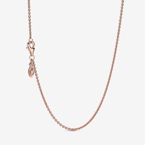 Cadena Pandora Classic Cable Rosas Dorados | RQYEWA529