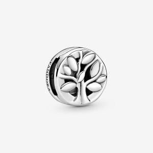 Clips Pandora Family Tree Clip Plateados | CPETAR961