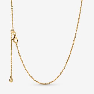 Colgantes Pandora Classic Cable Dorados | RGXAIS286