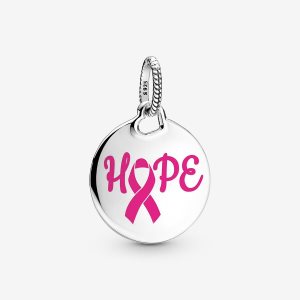 Colgantes Pandora Hope Pink Ribbon Multicolor | FOMRKP675