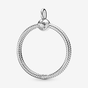 Colgantes Pandora Moments Medium O Plateados | MDEAWF895