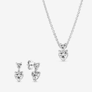 Colgantes Pandora Sparkling Double Multicolor | DZWGHA124