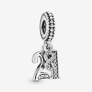 Colgar Pandora 21st Celebration Plateados | CMPSLQ019