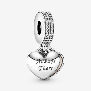 Colgar Pandora Always There Plateados | SGFOJW476