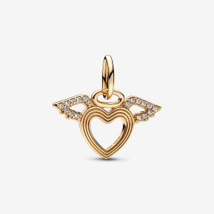 Colgar Pandora Angel Wings Dorados | AUJNMY137
