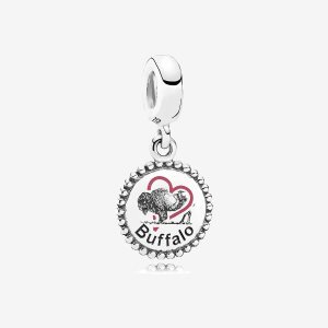 Colgar Pandora Buffalo Plateados | CHYLAO895