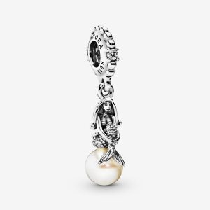 Colgar Pandora Disney Luminous Ariel Plateados | WNAUBV451