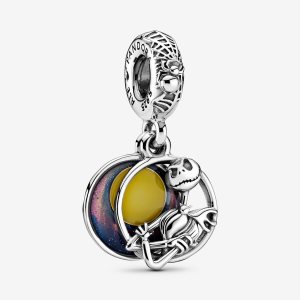 Colgar Pandora Disney Nightmare Before Christmas Double Plateados | WYPXNS865