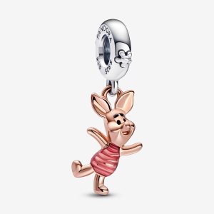 Colgar Pandora Disney Winnie the Pooh Piglet Two-tone | FERHWV430
