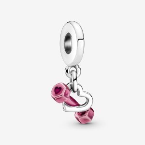 Colgar Pandora Dumbbell & Plateados | YKNOIP710