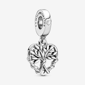 Colgar Pandora Family Tree Plateados | KHCBUD842