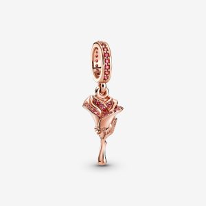Colgar Pandora Flower Rosas Dorados | JOVGDW612