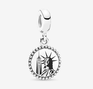 Colgar Pandora Freedom Tower Plateados | TGFNRQ037
