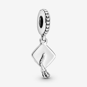 Colgar Pandora Graduation Cap Plateados | BDIYSH417