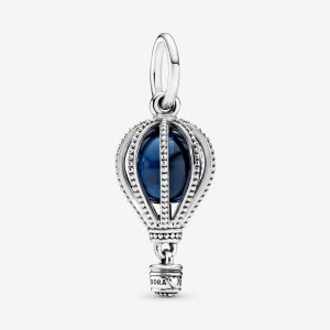 Colgar Pandora Hot Air Balloon Plateados | IVSZEX803