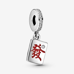 Colgar Pandora Mahjong Plateados | VKIMRF019