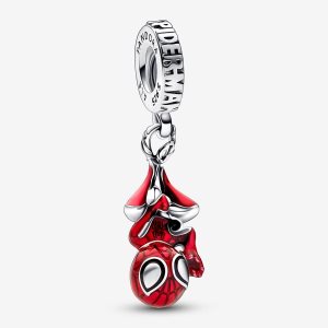 Colgar Pandora Marvel Hanging Spider-Man Plateados | SLQZOU570