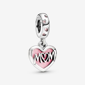 Colgar Pandora Mom Script Plateados | TNUPDI912
