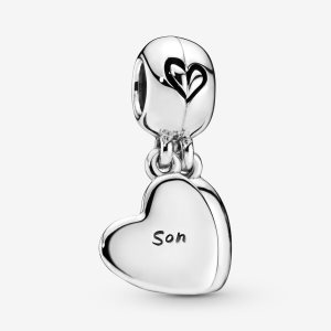 Colgar Pandora Mother & Son Love Plateados | MLTFOS942