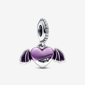 Colgar Pandora Vampire Winged Plateados | LZWGDA748