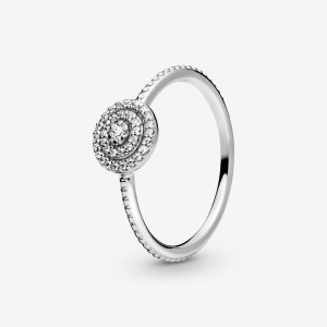 Declaración Pandora Elegante Sparkle Plateados | PGHMKX372
