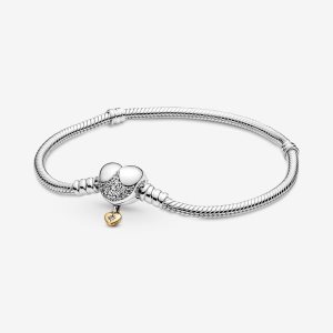 Encantos Pandora Disney Princess Moments Snake Two-tone | OGWSVR813