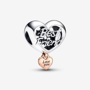 Encantos Pandora Love You Friend Two-tone | MYIFQV587
