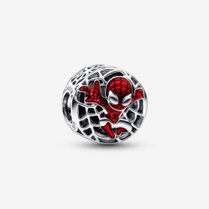 Encantos Pandora Marvel Spider-Man Soaring City Plateados | BDASFL836