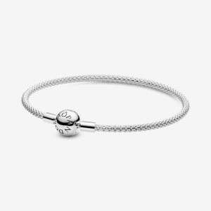 Encantos Pandora Mesh Plateados | CVRXHG869