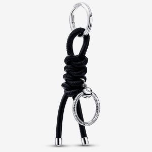 Encantos Pandora Moments Cuero-free Fabric Key Plateados | NHYOGU958
