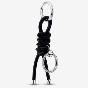 Encantos Pandora Moments Cuero-free Fabric Key Plateados | TJQSHY381