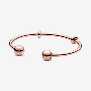 Encantos Pandora Moments Open Rosas Dorados | BWAOLY175