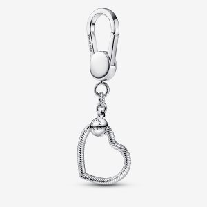 Encantos Pandora Moments Small Bag Holder Plateados | QSPABN912