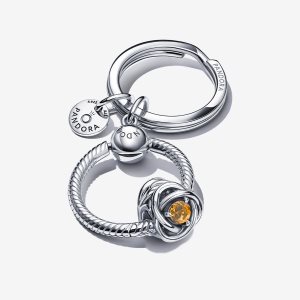 Encantos Pandora November Birthday Key Multicolor | TSEHYL520