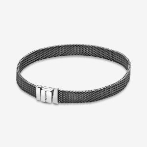 Encantos Pandora Reflexions Mesh Plateados | BMHSYK598