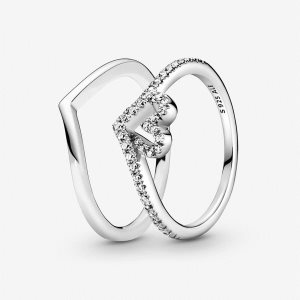 Meñique Pandora Sparkling Wishbone Multicolor | IWKLVM051