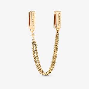 Safety Pandora Clip Dorados | HDMLJC526