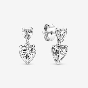 Semental Pandora Double Sparkling Plateados | VJTIDE983