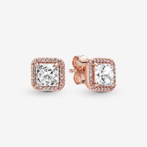 Semental Pandora Square Sparkle Rosas Dorados | OPNIDH845